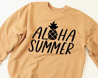Aloha Summer SVG | Aloha SVG | Sun SVG | Sun Bum | Sunshine svg | Beach Please svg | Summer svg | Sea svg | Summer Vibes svg | pineapple svg