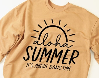 Aloha Summer SVG | Aloha SVG | Sun SVG | Sun Bum | Sunshine svg | Beach Please svg | Summer svg | Sea svg | Summer Vibes svg | pineapple svg