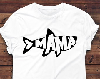 Mama Shark SVG | Shark SVG | Mama Shark | Happy Mothers Day SVG | Mama svg | Beach Scene svg | Beach Please svg | Beach svg | Sea svg