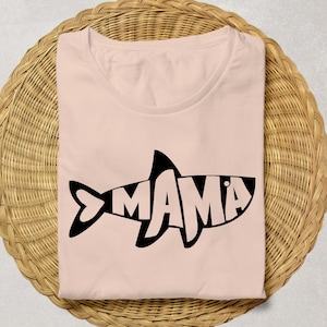 Mama Shark SVG | Shark SVG | Mama Shark | Happy Mothers Day SVG | Mama svg | Beach Scene svg | Beach Please svg | Beach svg | Sea svg