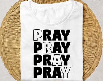 Pray SVG | Scripture SVG | Faith Over Fear SVG | Faith svg | Christian Shirt svg | Bible Verse svg | Bible Verse png | Faith Based Shirt