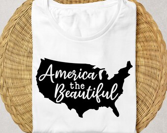 USA SVG | America SVG | God Bless America svg | Patriotic svg | American Flag svg | 4th of July svg | All American Girl svg | July 4th svg
