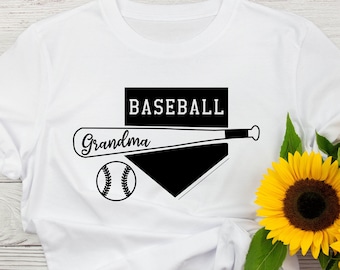 Baseball Grandma | Baseball Grandma SVG | Baseball Shirt SVG | Baseball SVG | Baseball Bat svg | Grandma svg | Baseball Shirt svg | Baseball