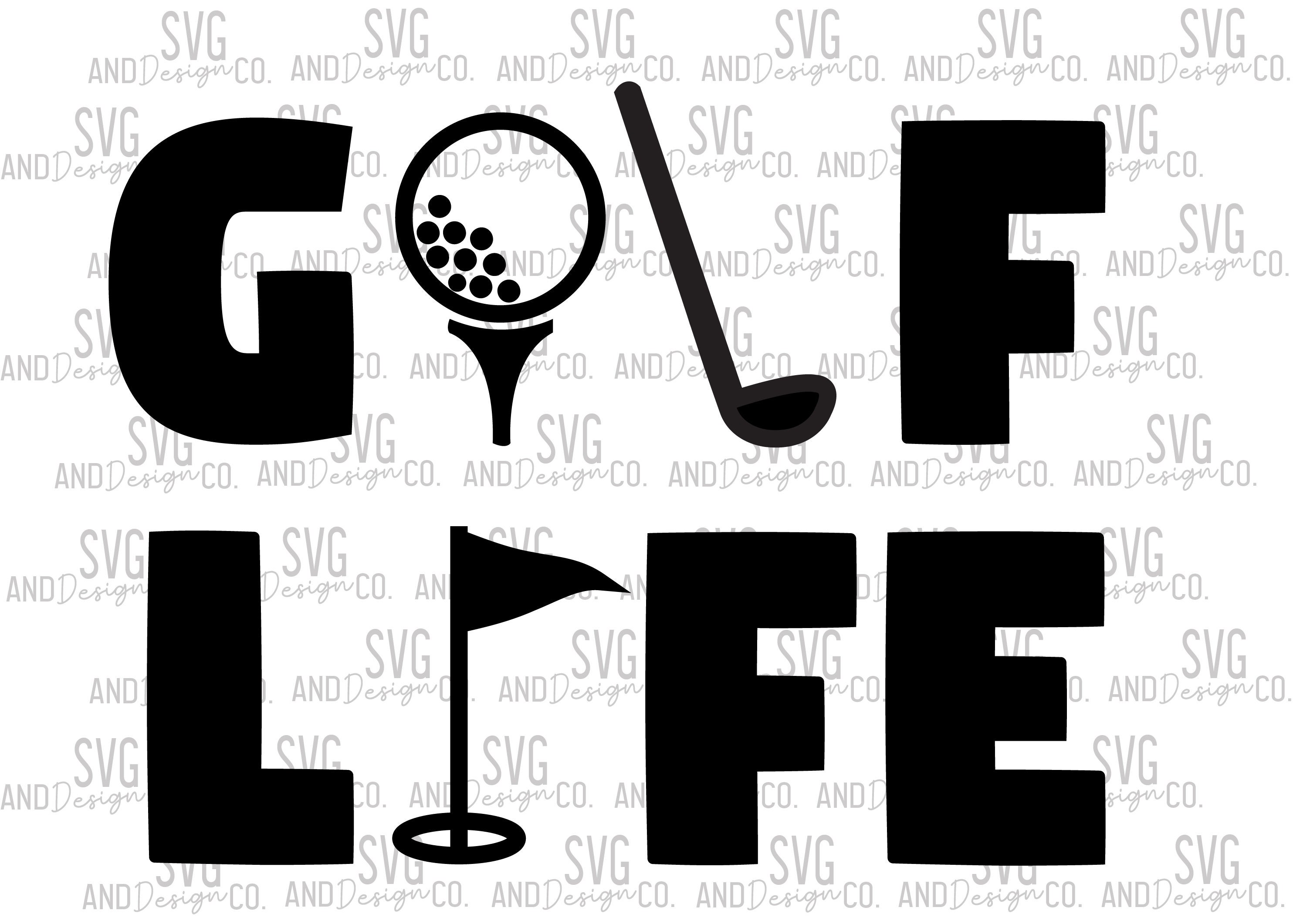 Golf SVG Golf Life SVG Golf Shirt Golf Shirt SVG Golf Ball Svg Golfer ...