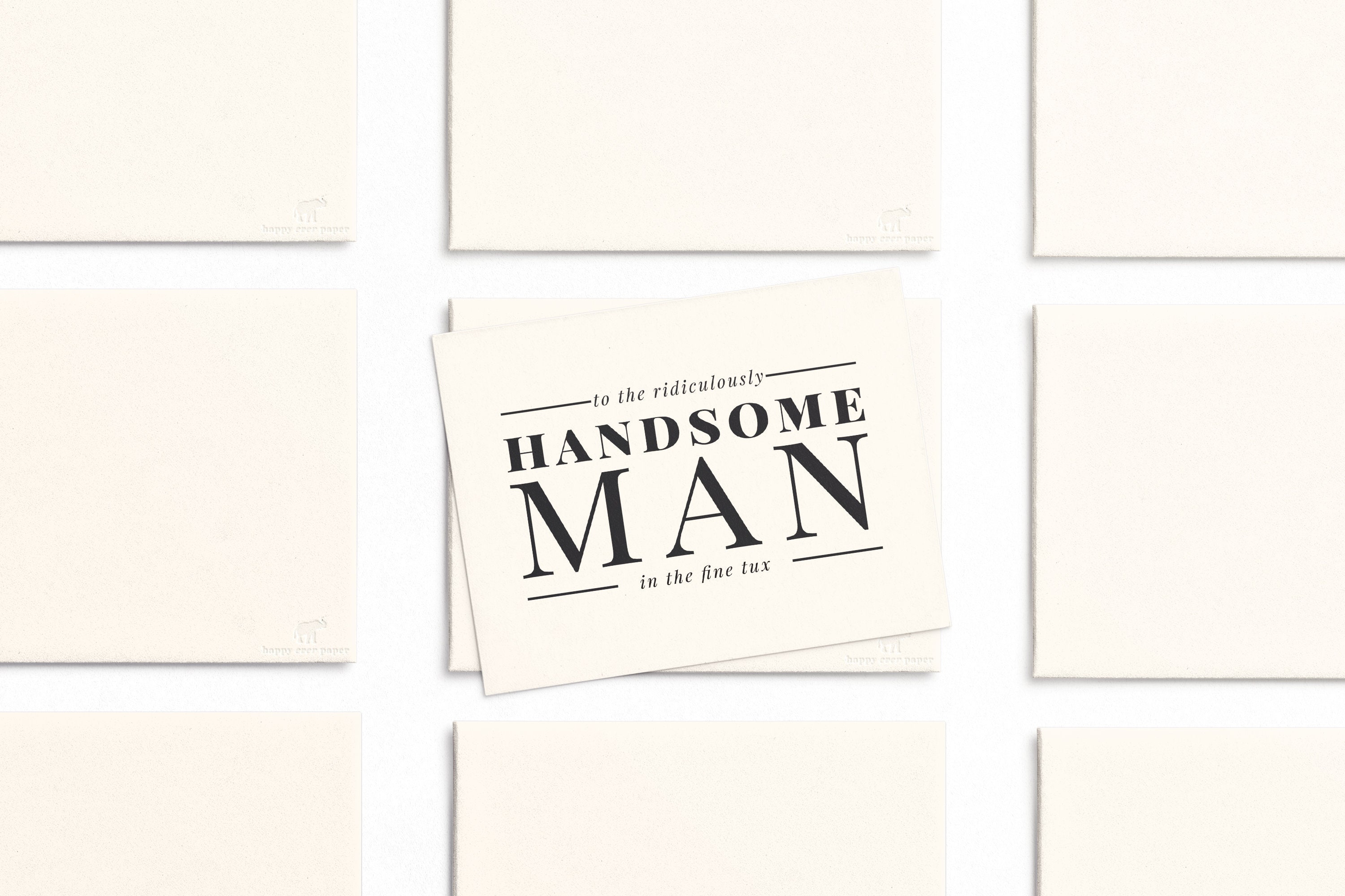 To My Groom Wedding Stationery / Future Husband Wedding Day Card / We…
