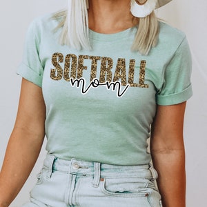 Softball Mom digital design, sublimation design, sublimation png, tshirt design, mug design, softball png design, png design, cheetah png