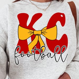 KC digital design, sublimation png, tshirt design, mug design, Football png design, png design, KC football sublimation png