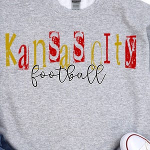 Kansas City football design, sublimation png, shirt design, mug design, football png design, png design, Kansas City sublimation png, KC png