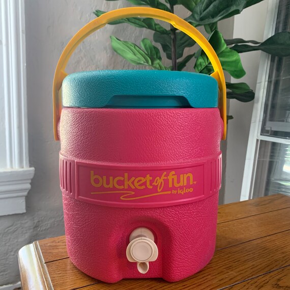 Vintage Bucket of Fun Drink Dispenser by Igloo Etsy