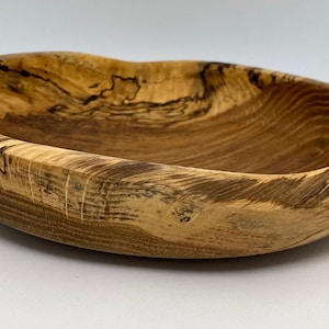 Small Wooden Oak Dish-Wood Dish-Home Decor-Dish for Candy-Jewelry-Handmade-Home and Living-Hand Turned Wood Dish #3-153