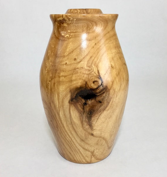 Ash Bud Vase Ash Hollow Form Wood Vase Vases For Sale Custom Etsy