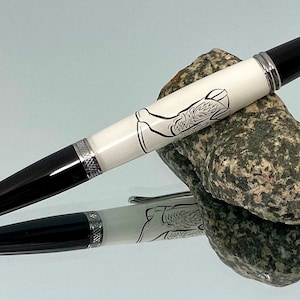 Turned Resin Ink Pen-Ink Pen with Cowboy Boots-Twist Pen,Handmade,Custom Made-Home and Office-Pens for Gifts-Collector Pen-#477