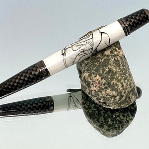Turned Acrylic Ink Pen-Ink Pen with Cowboy Boots-Twist Pen-Handmade-Custom Made-Home and Office-Pens for Gifts-Collector Pen-Hat n Boots#478