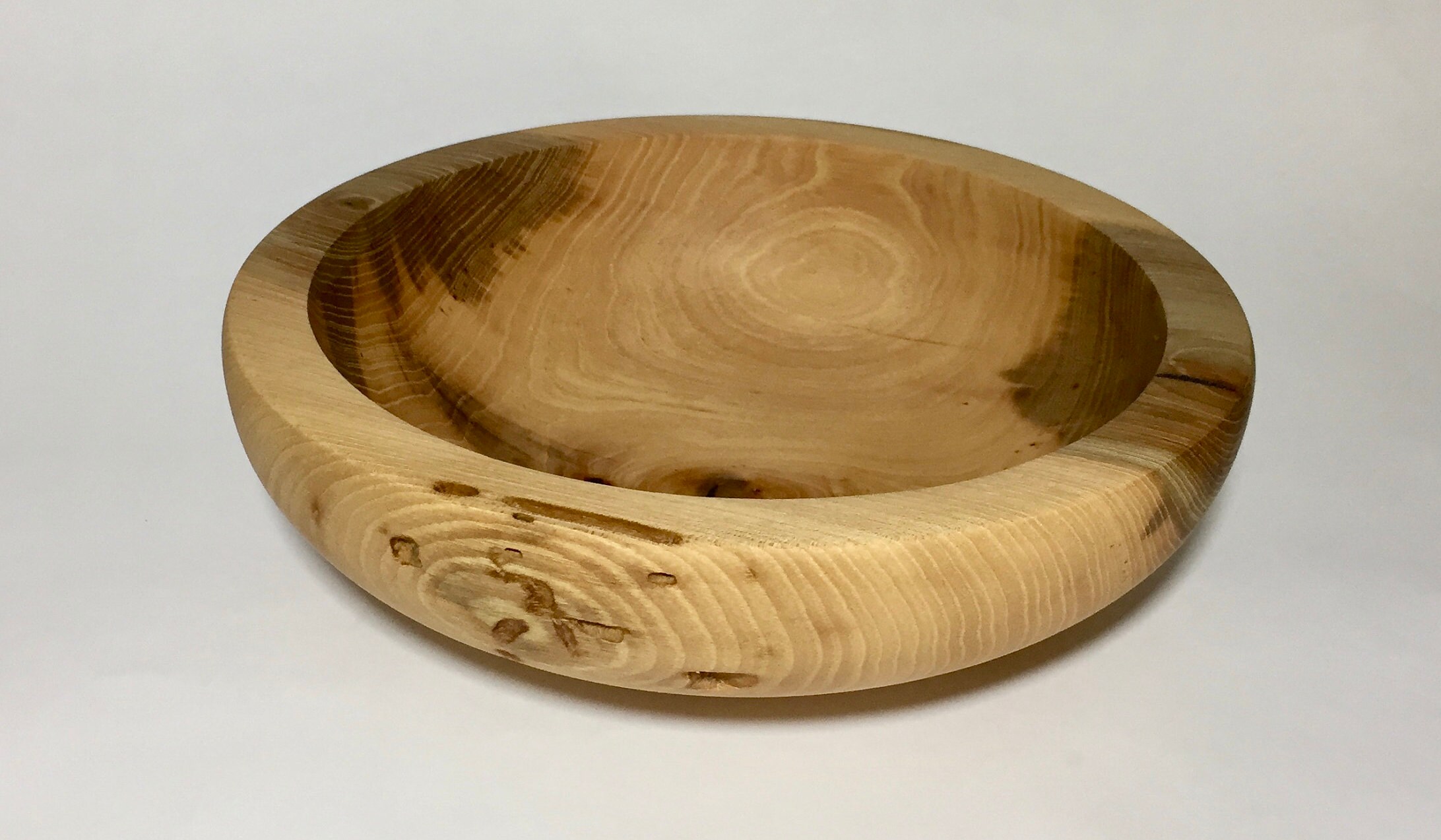 Wooden Hickory Bowl,hickory Bowl,bowl for Fruit,handcrafted,custom Mad