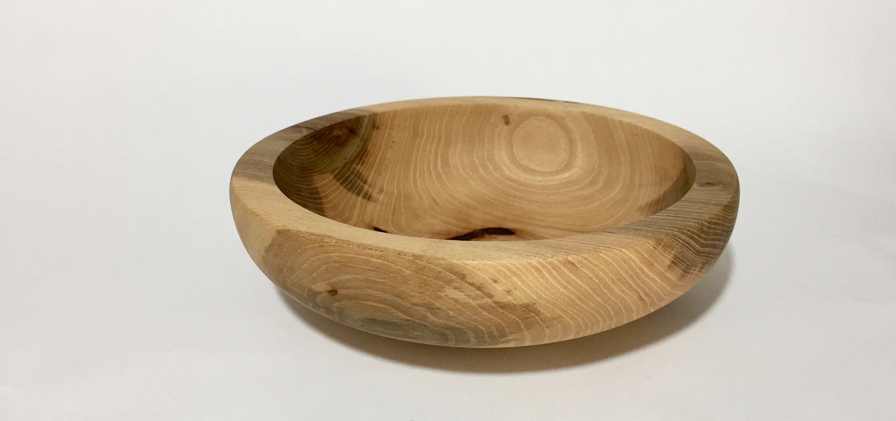 Wooden Hickory Bowl,hickory Bowl,bowl for Fruit,handcrafted,custom Mad