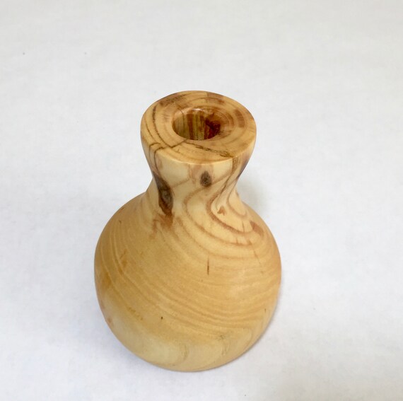 Small Bud Vase Ash Vase Wood Vase Hand Turned Vase Vases For Sale