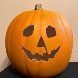 Halloween replica pumpkin from the movie Halloween