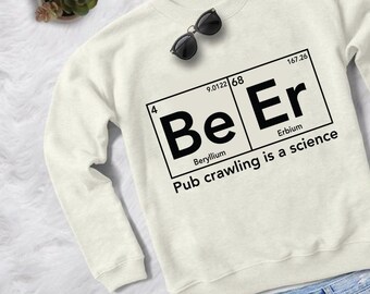 Pub Crawling is a Science - Be Er - St. Patrick's Day Cricut Iron On Download