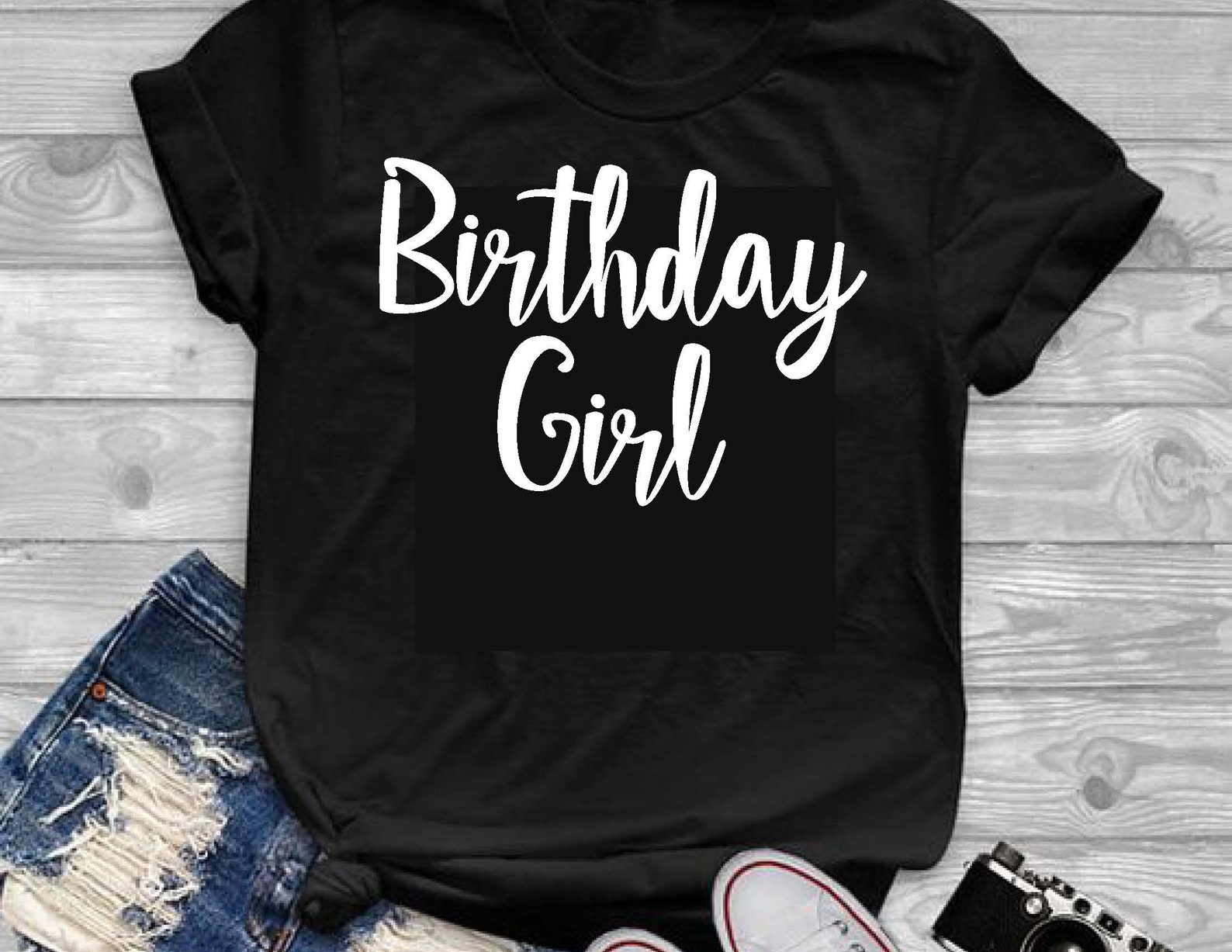 Birthday Girl Cricut Iron on Download Etsy