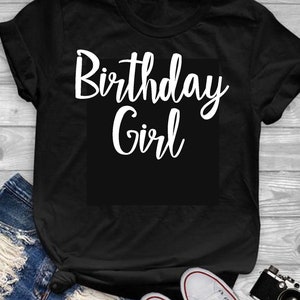 Birthday Girl Cricut Iron On Download