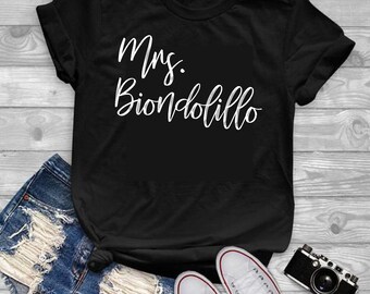 Mrs. Custom Last Name Cricut Iron On Download
