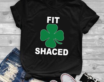 Fit Shaced St. Patrick's Day Clover Cricut Iron On Download