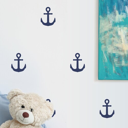 Sailing Boat Wall Decals Nautical Nursery Baby Decor Wall Etsy UK