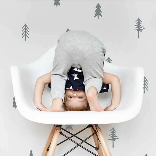 Vinyl Wall Decals Trees Etsy