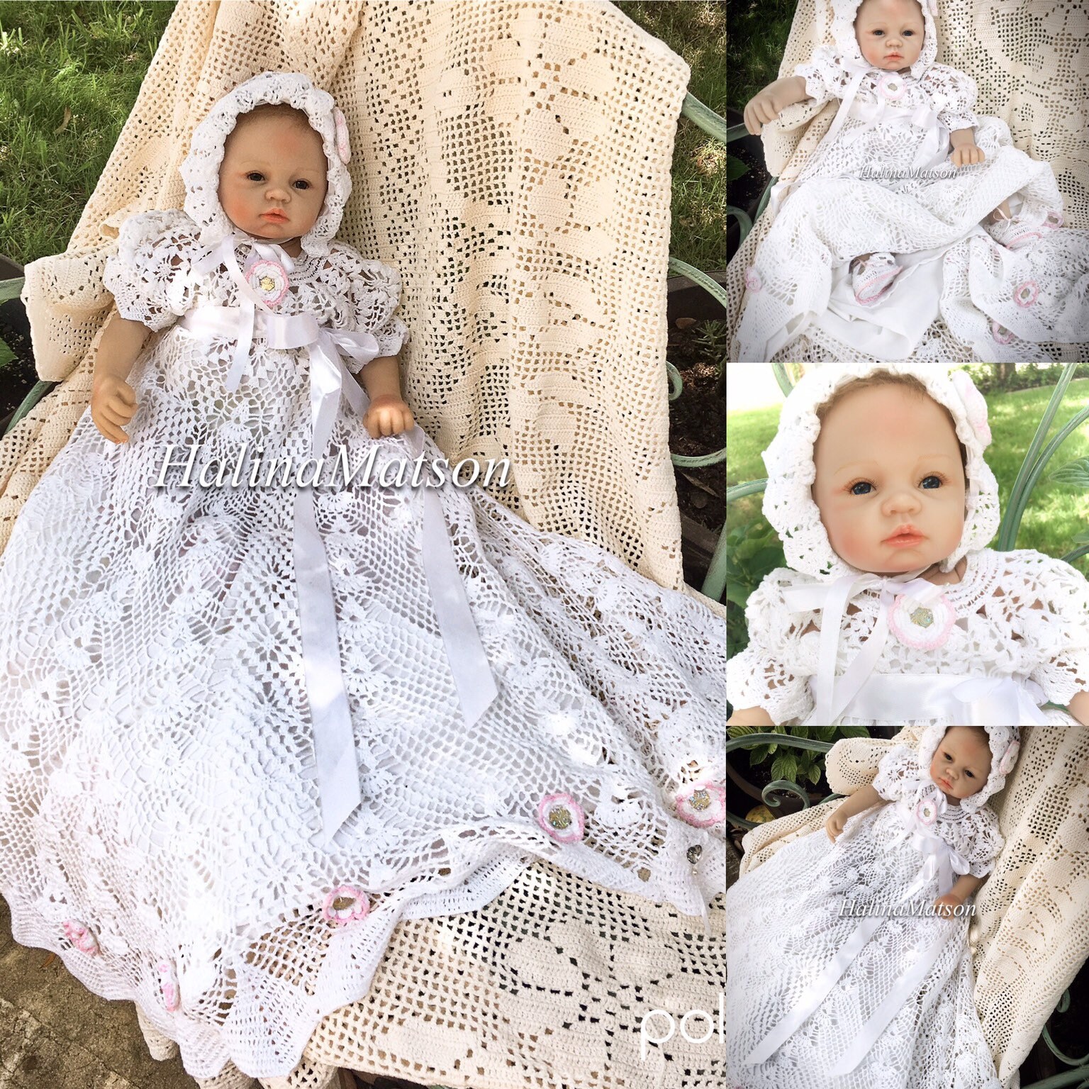 vintage style christening gowns