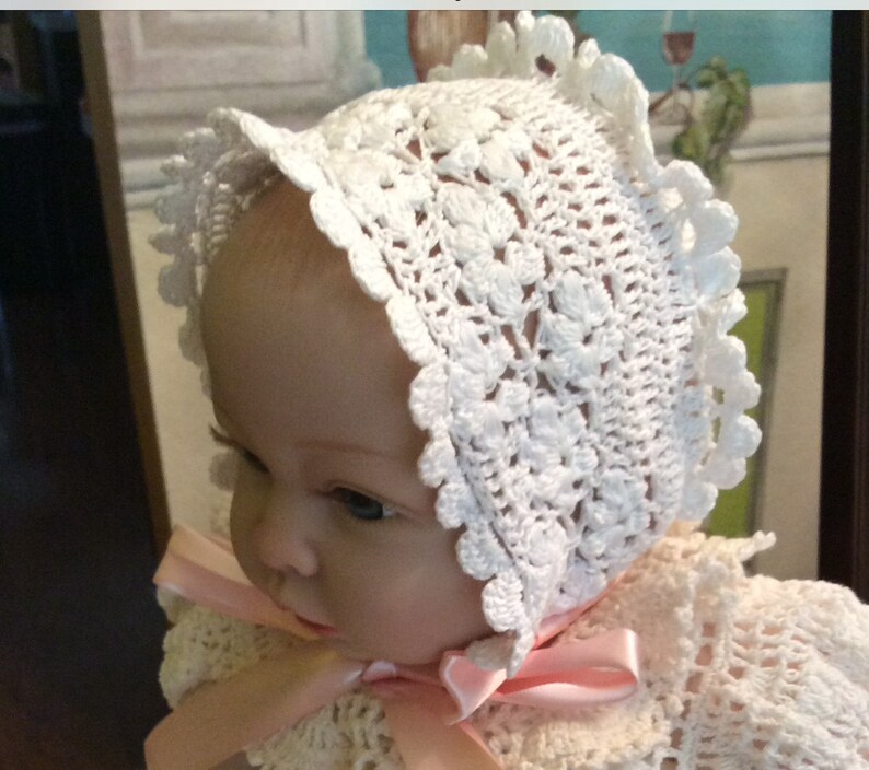 Crochet patterns of 5 different christening Etsy