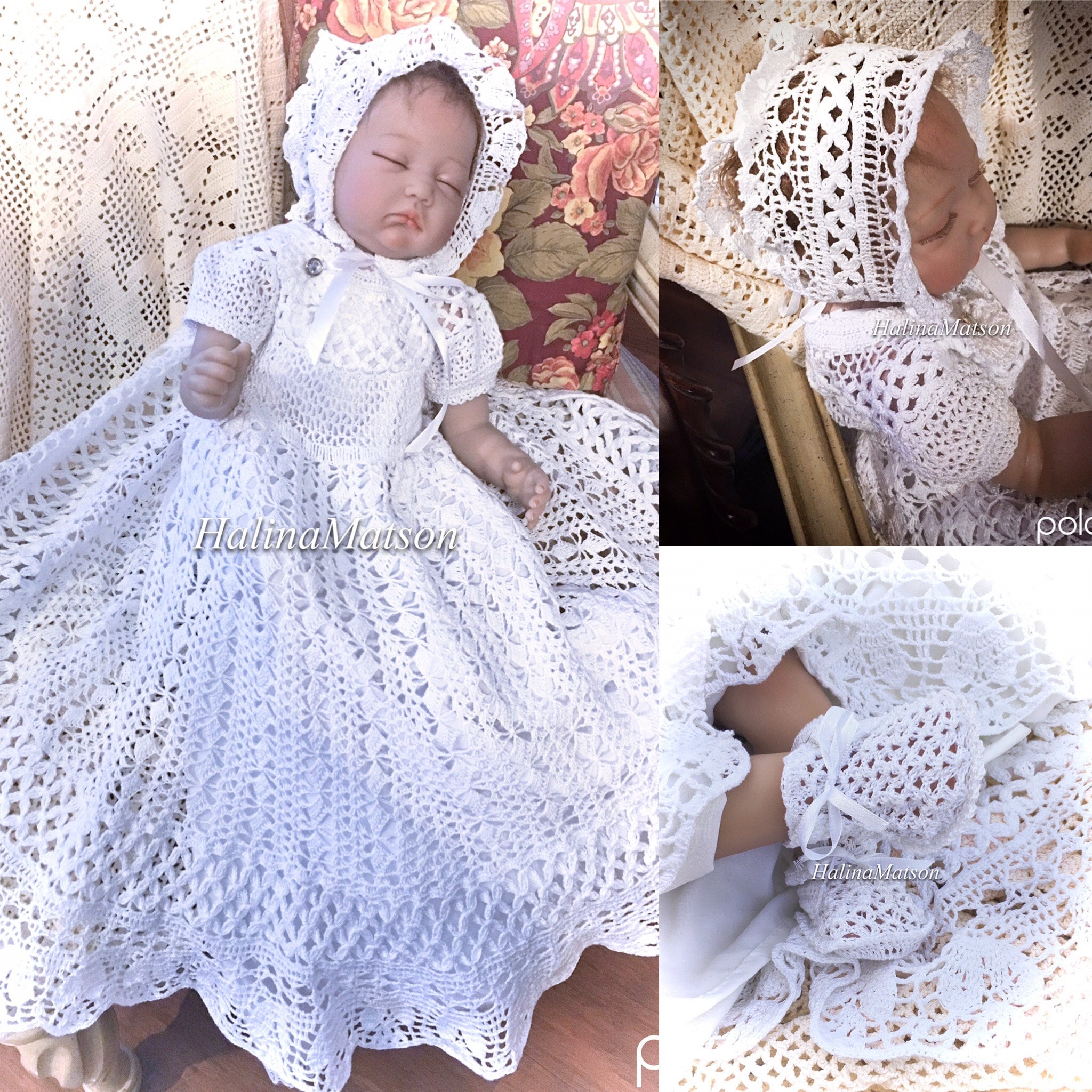 Robe De Baptême Bébé – 18-24 Mois – Cérémonie, Bénédiction