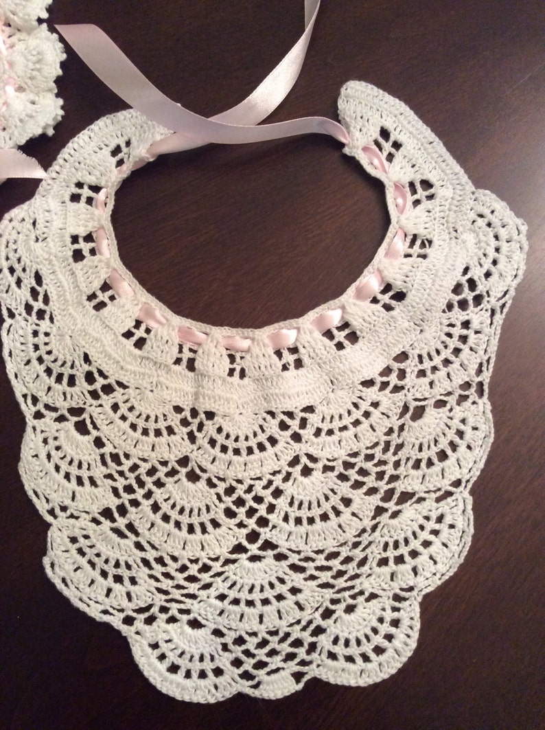 Crochet Pattern for Baby Christening Accessories Baby Pattern Etsy