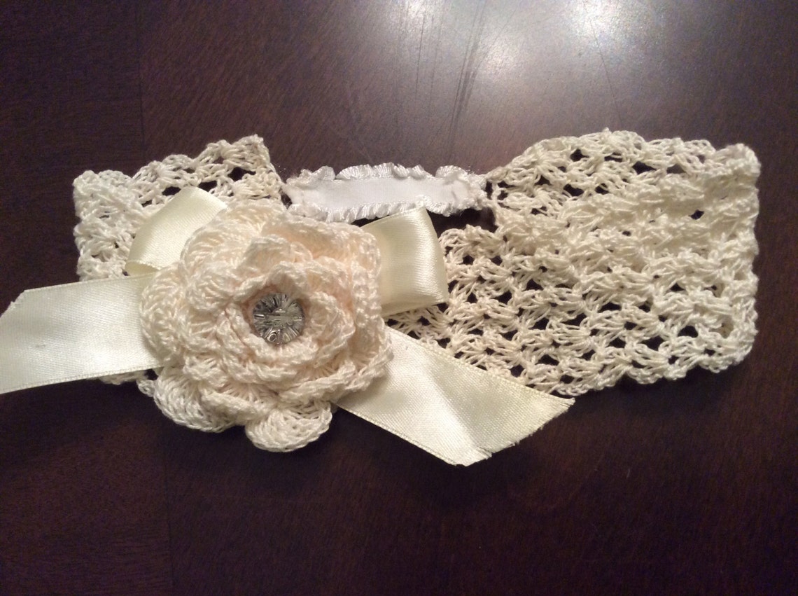 Crochet Pattern for Baby's Headband and Booties - Etsy