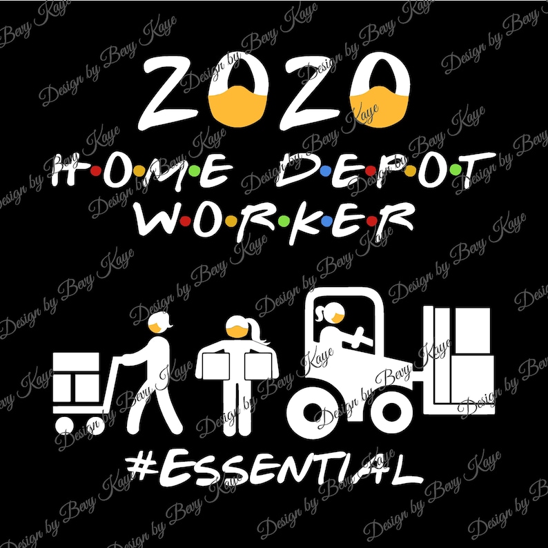 Download Digital SVG Design Download of 2020 Home Depot Worker SVG ...