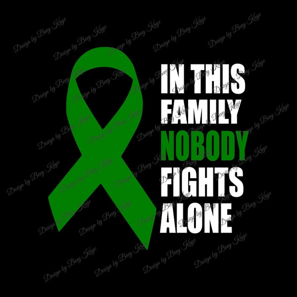 Custom Design Request: Digital SVG Design Download of In This Family Nobody Fights Alone SVG Format For Cutting HTV/Instant Design Download