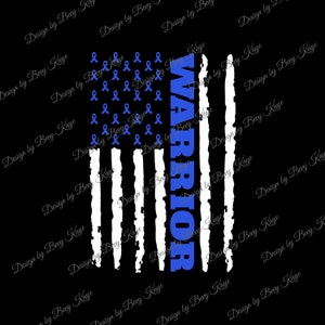 Digital SVG Design Download of Warrior Flag in SVG File Format For Cutting HTV/Instant Design Download
