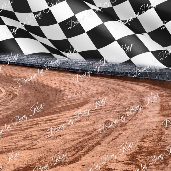 Custom Digital Design Download Request: Dirt Track Racing Sublimation Design/No Physical Product Will Ship/File Download Only