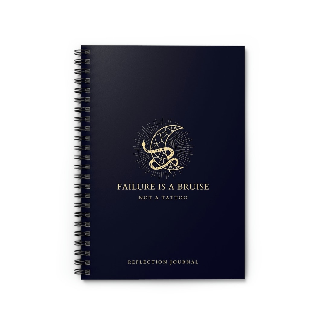Reflection Journey Journal | Spiral Notebook - Ruled Line | Mystical ...