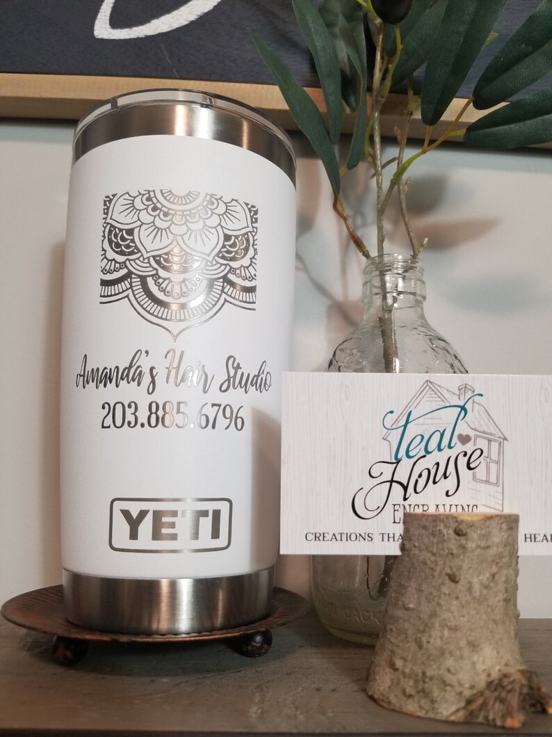 Hair Stylist Gift Hair Dresser Gift Idea Engraved Yeti Etsy