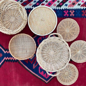 boho basket wall