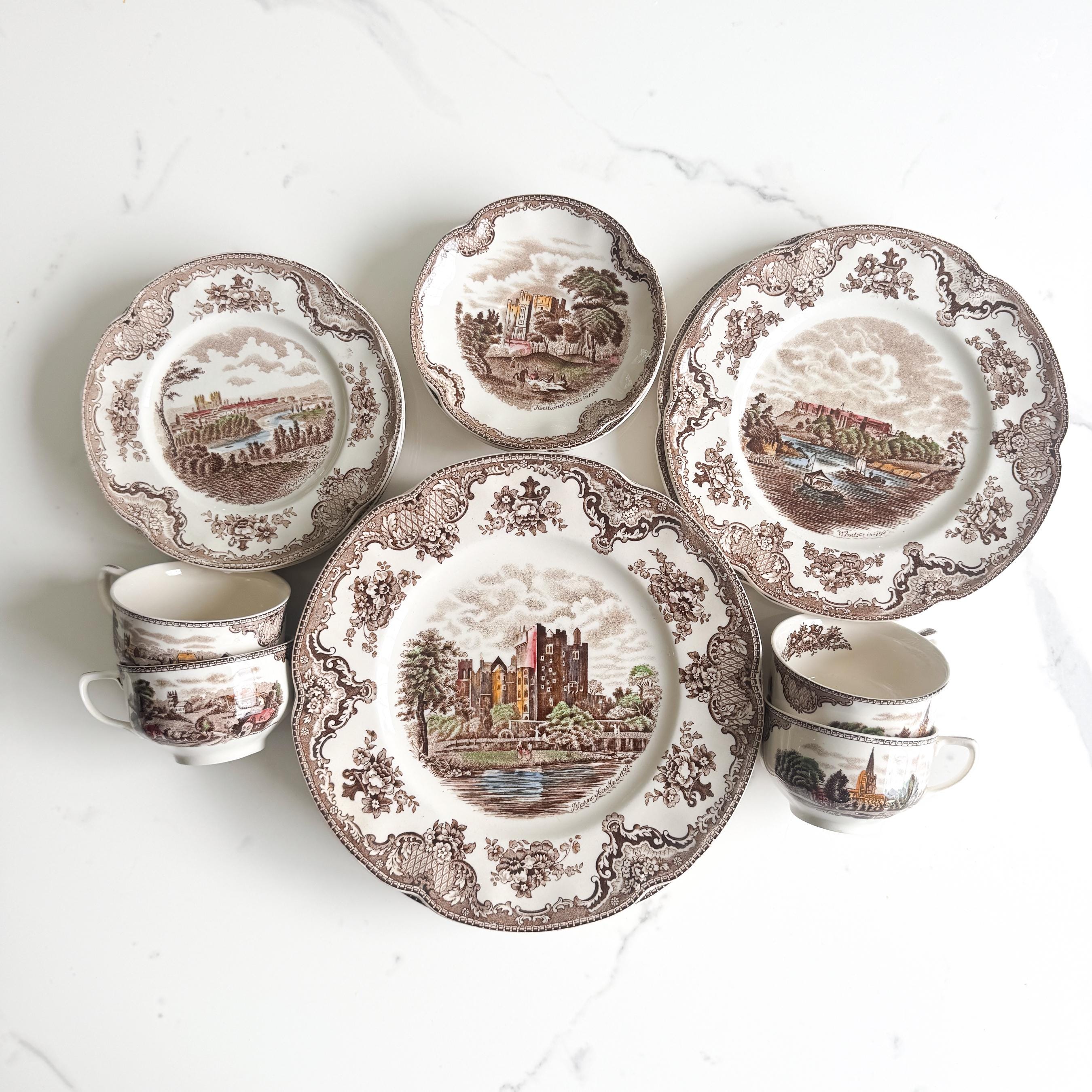 Johnson Old Britain Castles Brown - Etsy