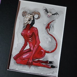 Juicy and Toothy - Original Shedevil Painting
