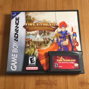 Fire Emblem The Sacred Stones Gameboy Advance Gba Ds Dsi Etsy