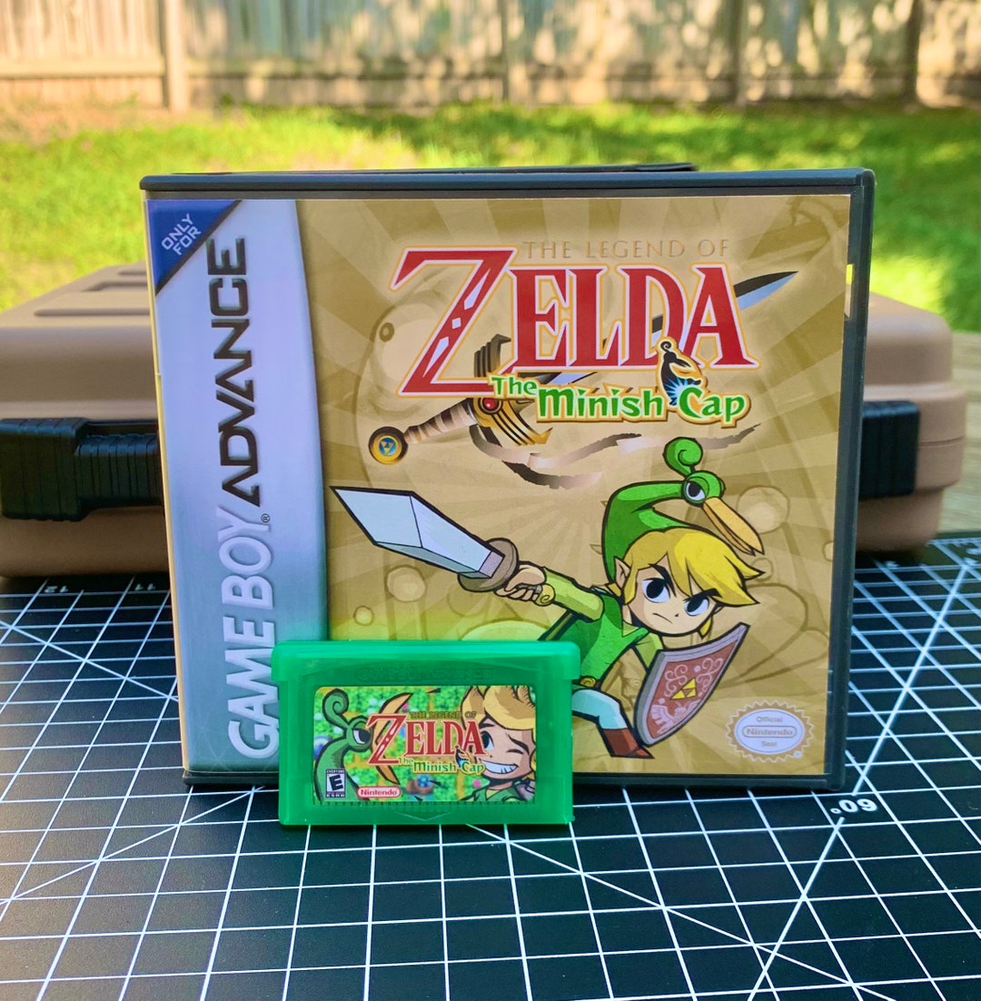The Legend of Zelda the Minish Cap Premium Slim Case GBA Game Etsy