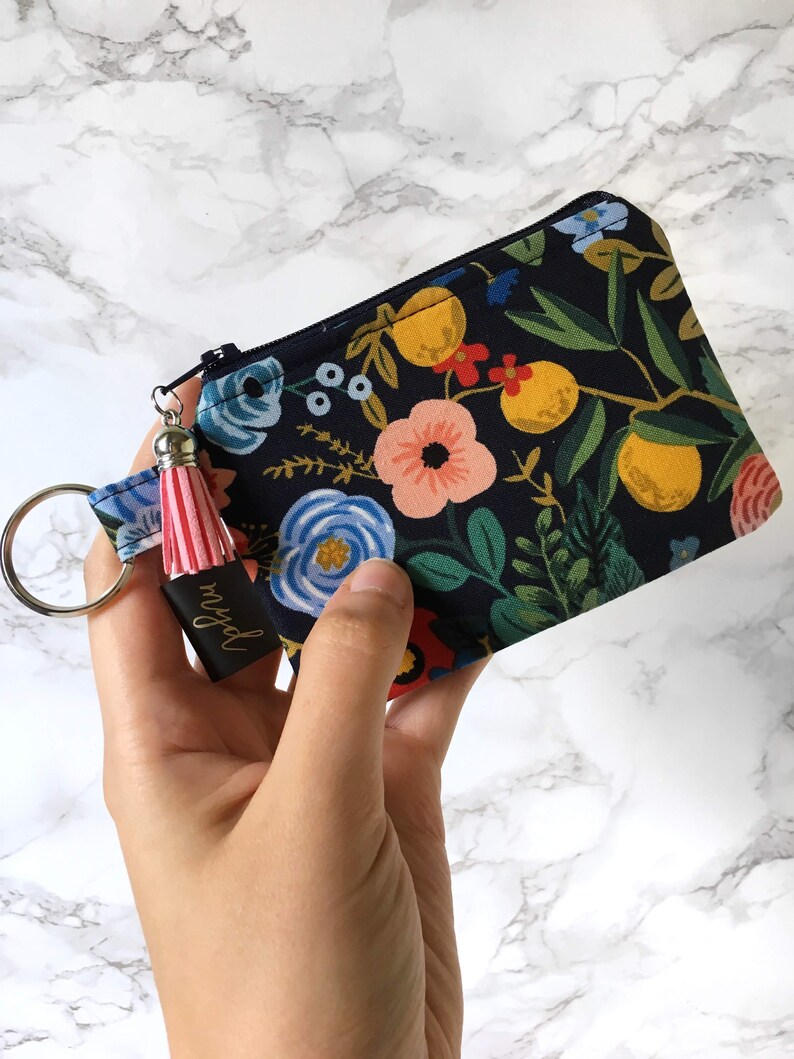 Rifle Paper Co Minimalist Keychain Wallet Wallet for Women Etsy