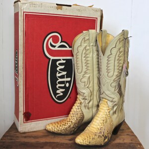 python cowgirl boots