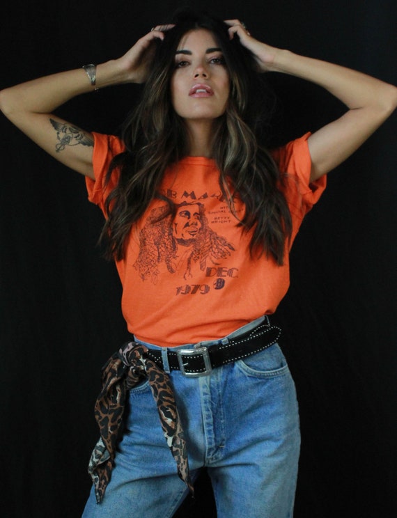 Vintage Bob Marley Concert T Shirt 1979 Vanderbilt