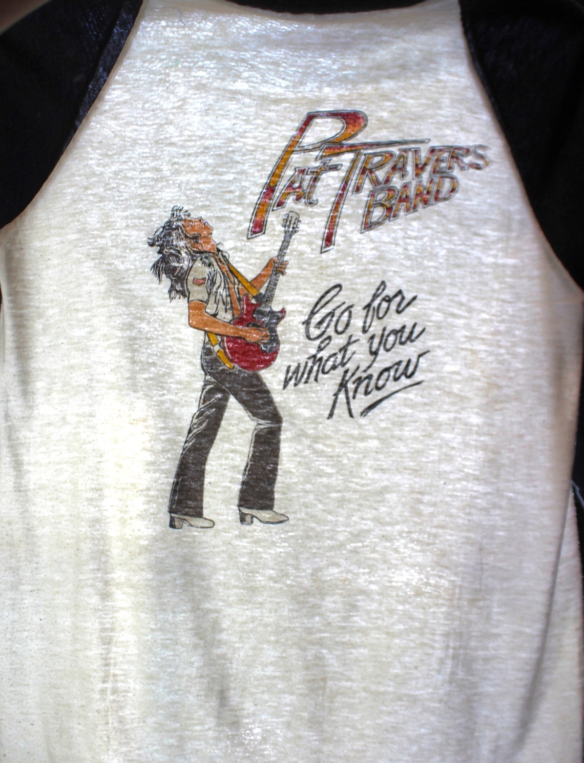 Vintage Pat Travers Band Concert T Shirt Go For What You Know Etsy