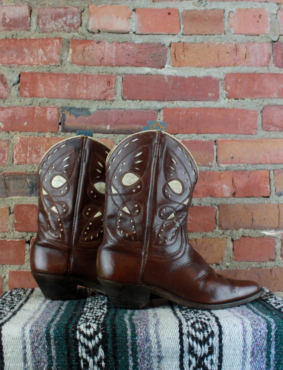 Women's Vintage 40's Gooding Shorty Cowboy Boots B