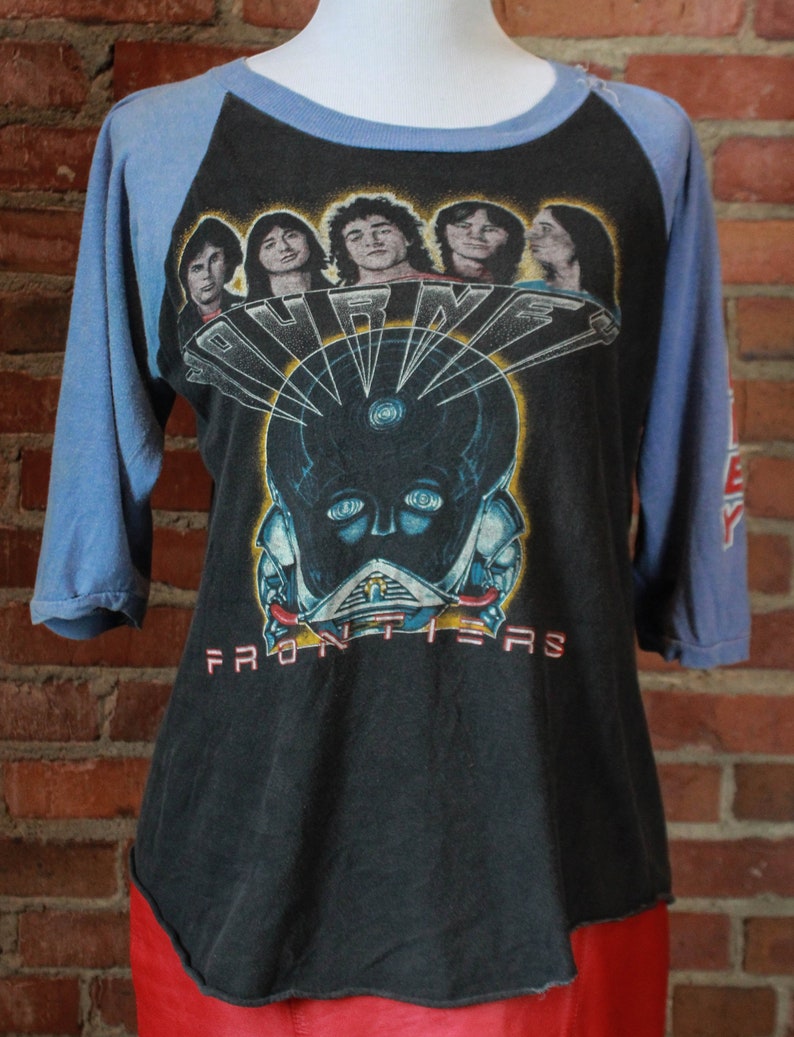 Vintage Journey Concert T Shirt 1983 Frontiers ESC4P3 Tour Etsy